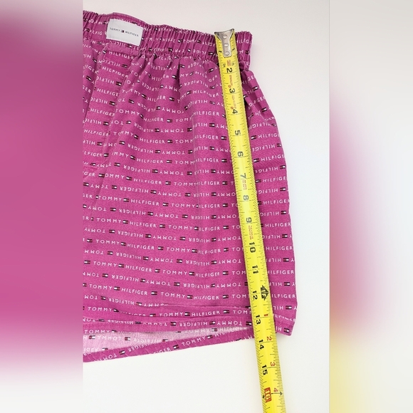 Tommy Hilfiger (Size Large) UNISEX Pink Logo Boxer Shorts/Pyjama Bottoms - Picture 9 of 10